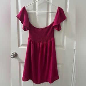 Magenta Dress